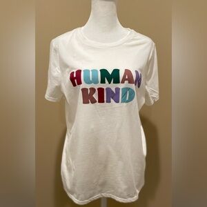 Human Kind graphic T shirt.  Medium. Never worn.